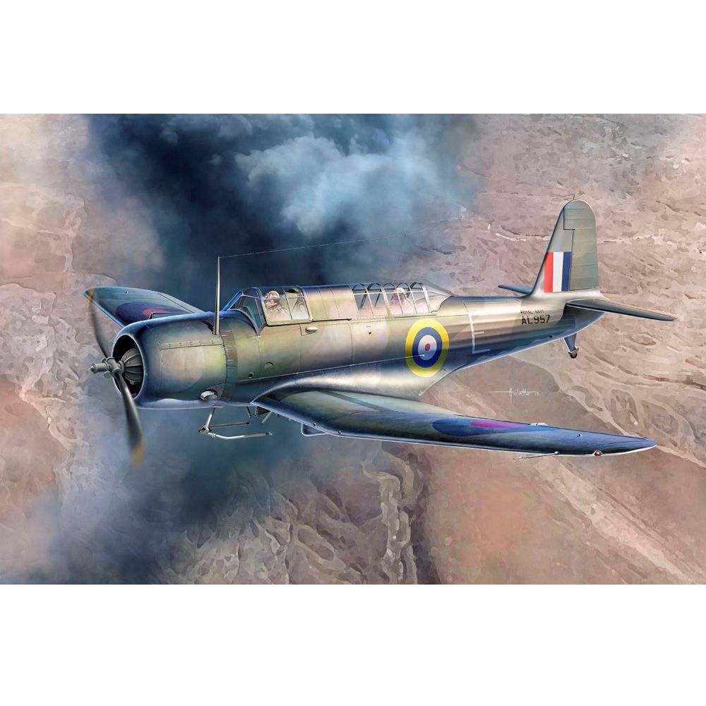 British Royal Navy V-156-B1 Chesapeake (SB2U-3) Fighter Aircraft