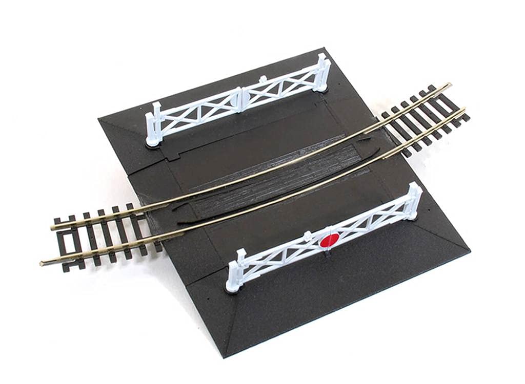 Peco Curved Level Crossing, 4th Radius ST-267