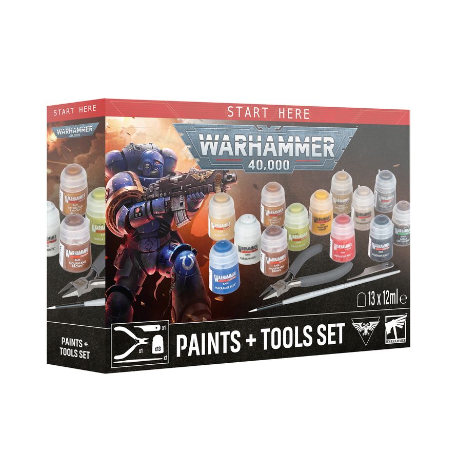 40K PAINTS + TOOLS ENG/SPA/PORT/LATV/ROM 60-12