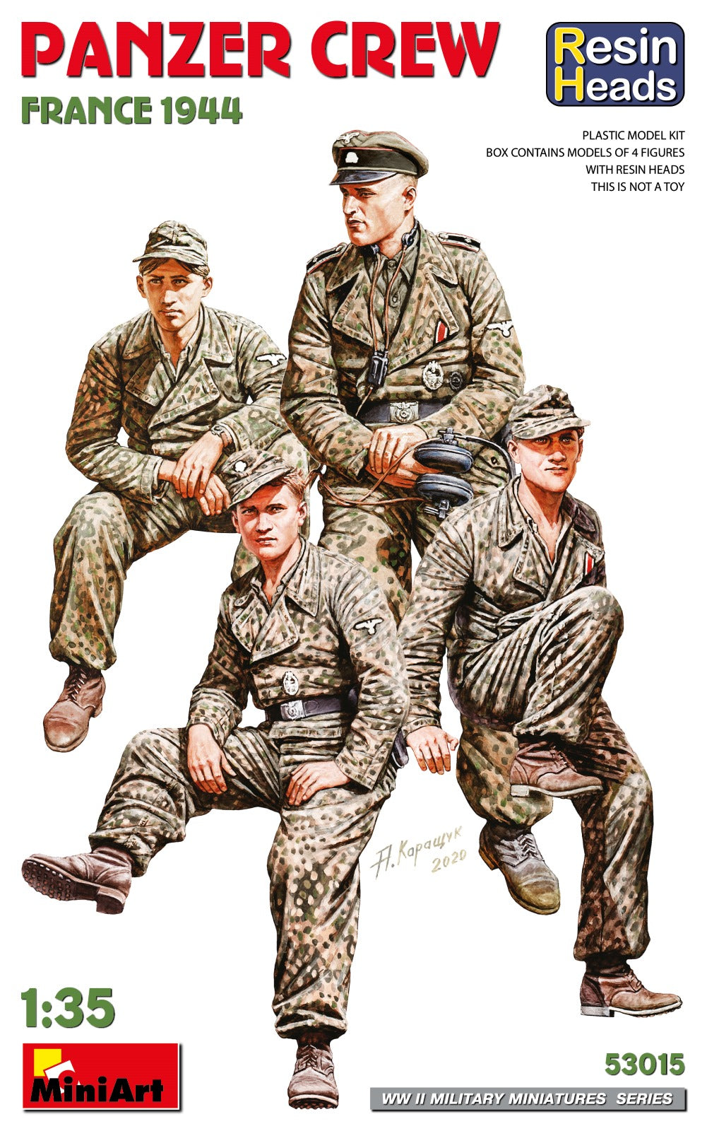 MiniArt 1/35 Panzer Crew France 1944