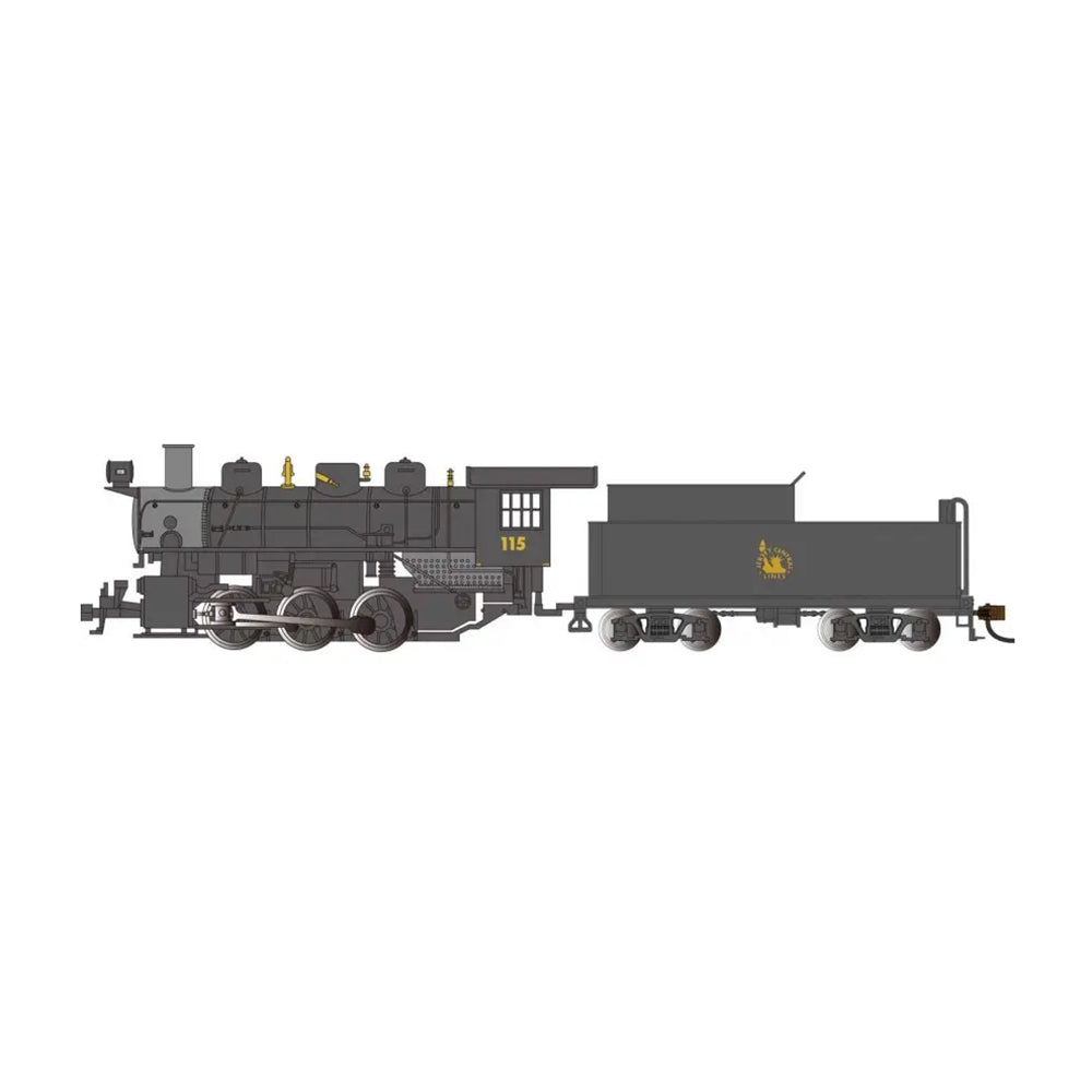 Bachmann USA USRA 0-6-0 & Tender - Central Railroad of New Jersey #115 53805