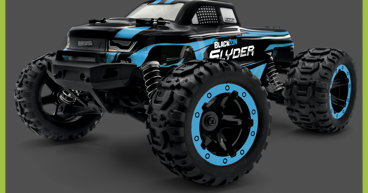 HPI Racing Slyder MT 1/16 4WD Electric Monster Truck - Blue 540104