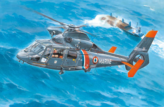 Trumpeter 1:35 - AS365 N2 Dauphin 2