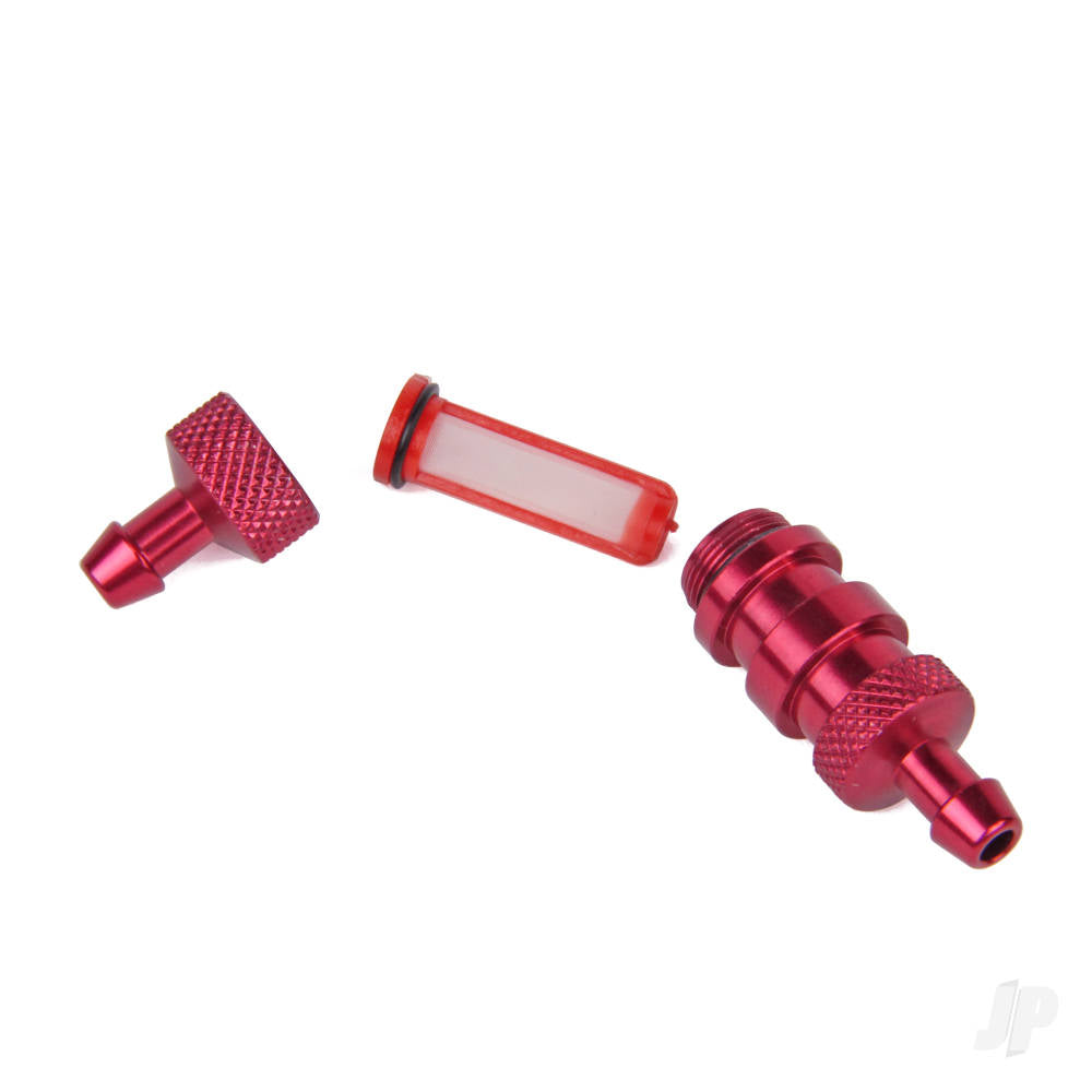 JP Fuel Filter Anodised Red 5508081 2