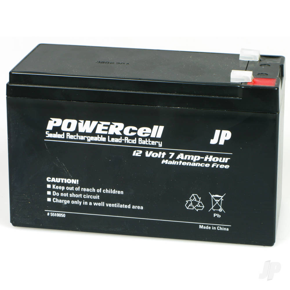 JP 12V 7Ah Powercell Gel Battery 5510050 1