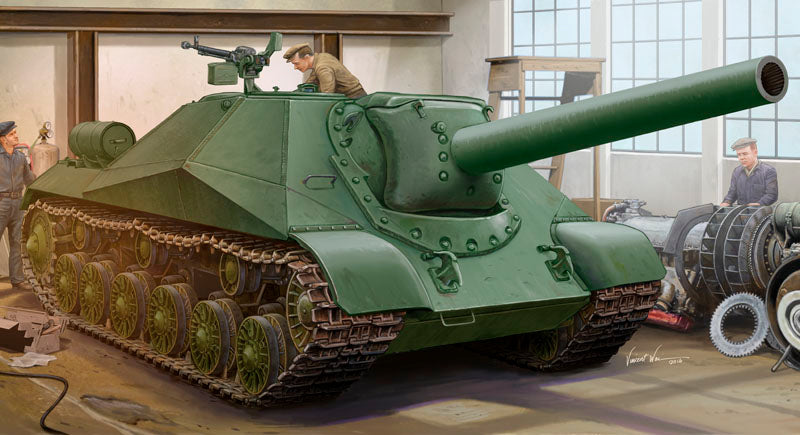 Trumpeter 1:35 - Soviet Project 704 SPH Howitzer