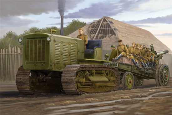 Trumpeter 1:35 - Chelyabinsk ChTZ S-65 Tracked Tractor