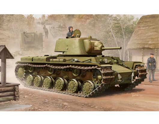 Trumpeter 1:35 - KV-1M Russian Heavy Tank