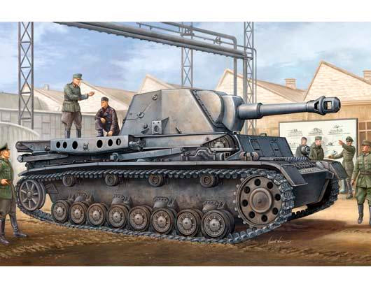 Trumpeter 1:35 - German GW.IVb (Grasshopper) leFH18/1 L28