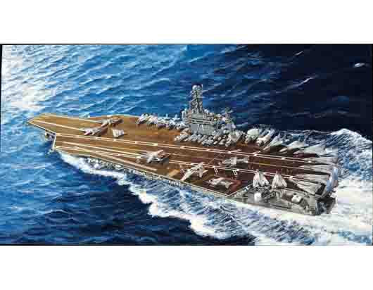 Trumpeter 1:700 - USS Theodore Roosevelt CVN-71 2006