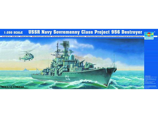 Trumpeter 1:350 - Socvremenny Class Project 956 Destroyer