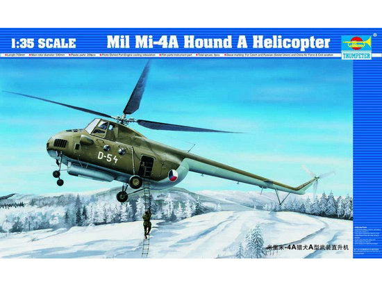 Trumpeter 1:35 - Mil Mi-4A Hound A Helicopter