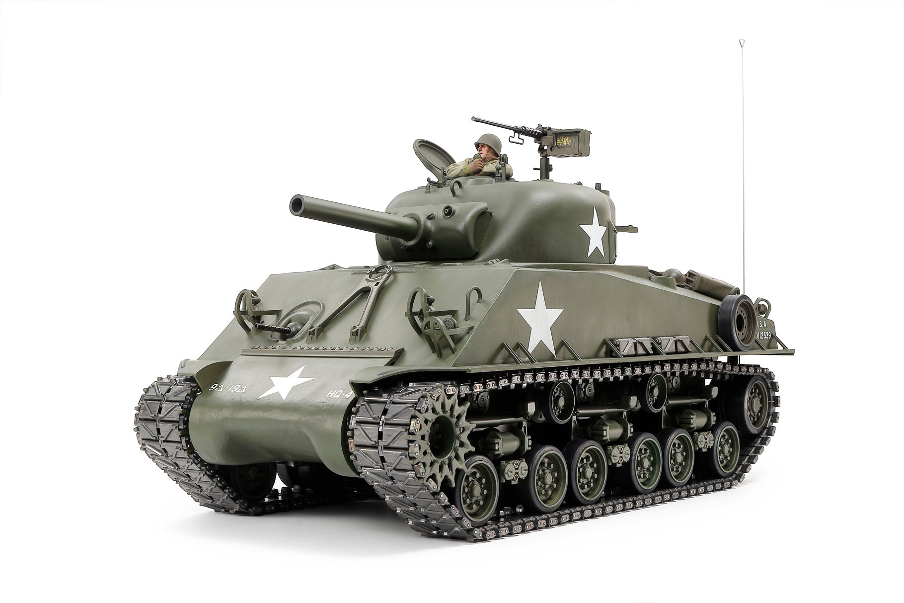 Tamiya R/C M4 Sherman 105mm Hwtz MSS 56048
