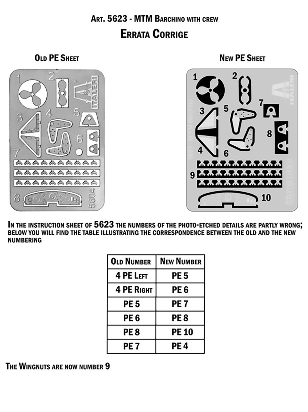 Italeri M.T.M. "Barchino" With Crew 5623