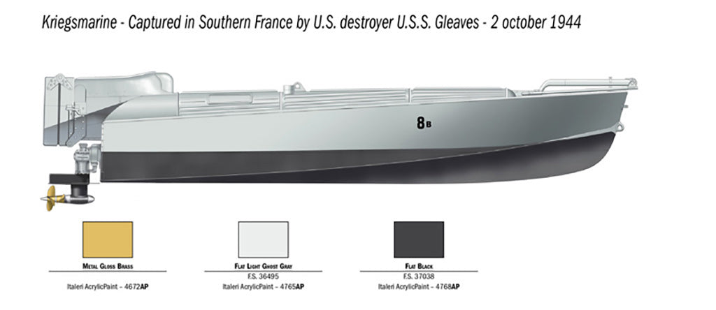 Italeri M.T.M. "Barchino" With Crew 5623