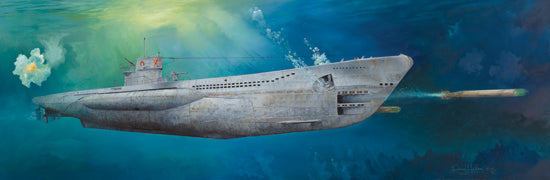 Trumpeter 1:48 - German U-Boat Type VIIC U-552
