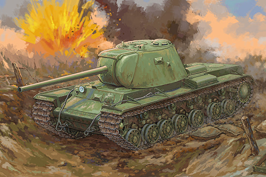 Trumpeter 1:35 - Russian KV-3 Heavy Tank