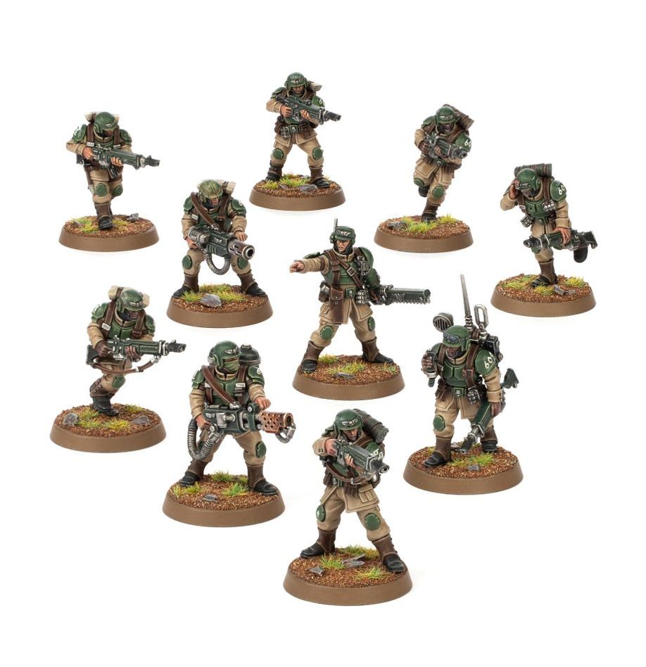 Warhammer Cadian Shock Troops 47-33