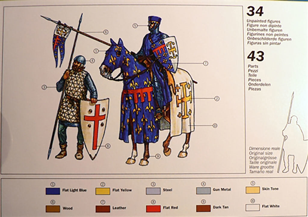 Italeri Crusaders (11Th Century) 6009