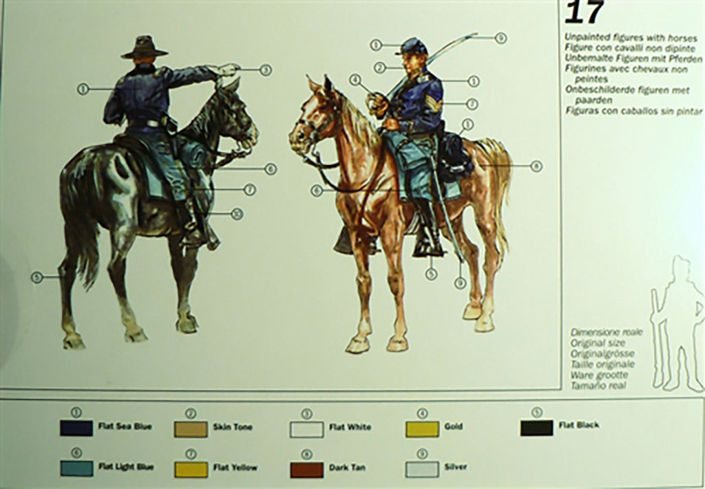 Italeri Union Cavalry (American Civil War) 6013