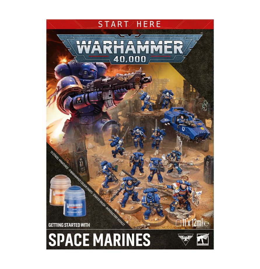 GETTING STARTED WITH SPACE MARINES (ENG) 60-52 - Warhammer 40K