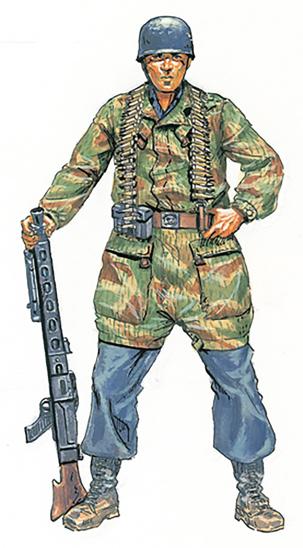 Italeri Wwii- German Paratroopers 6045