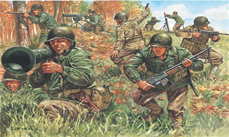 WWII- AMERICAN INFANTRY -6046