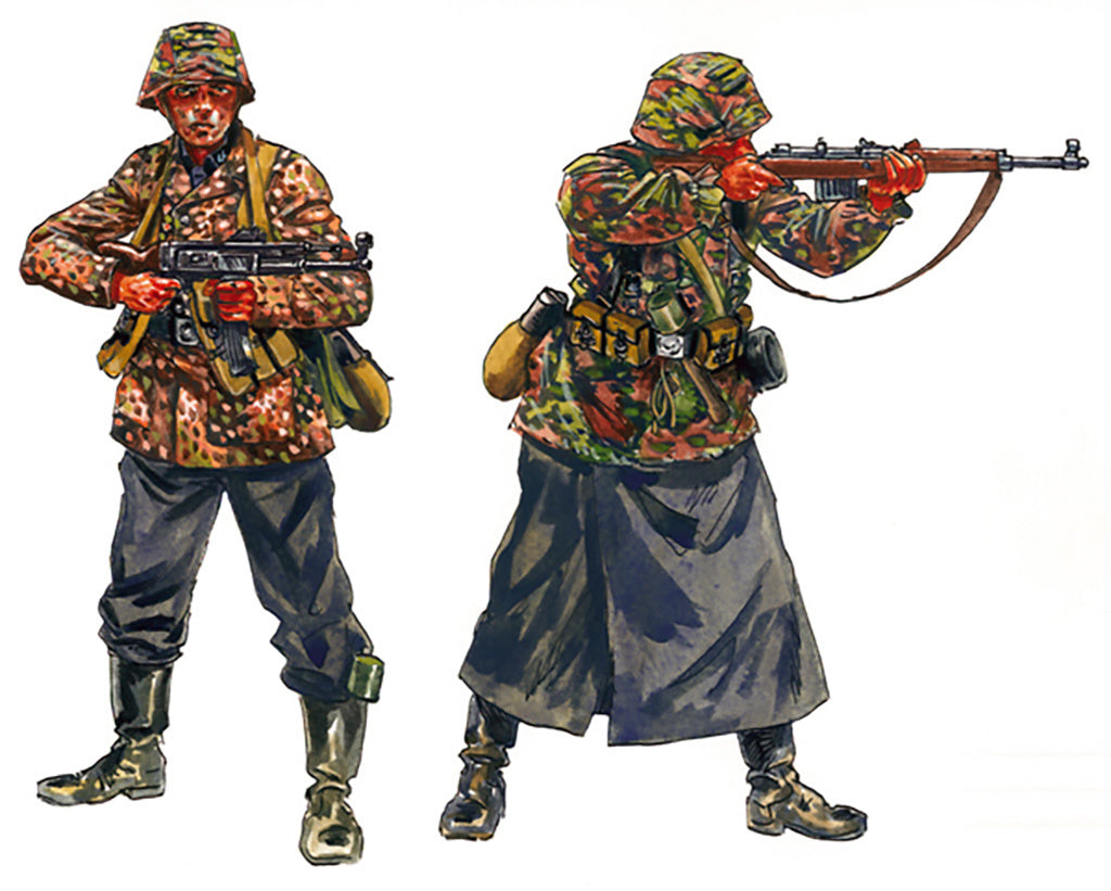 Italeri Wwii-German Elite Troops 6068