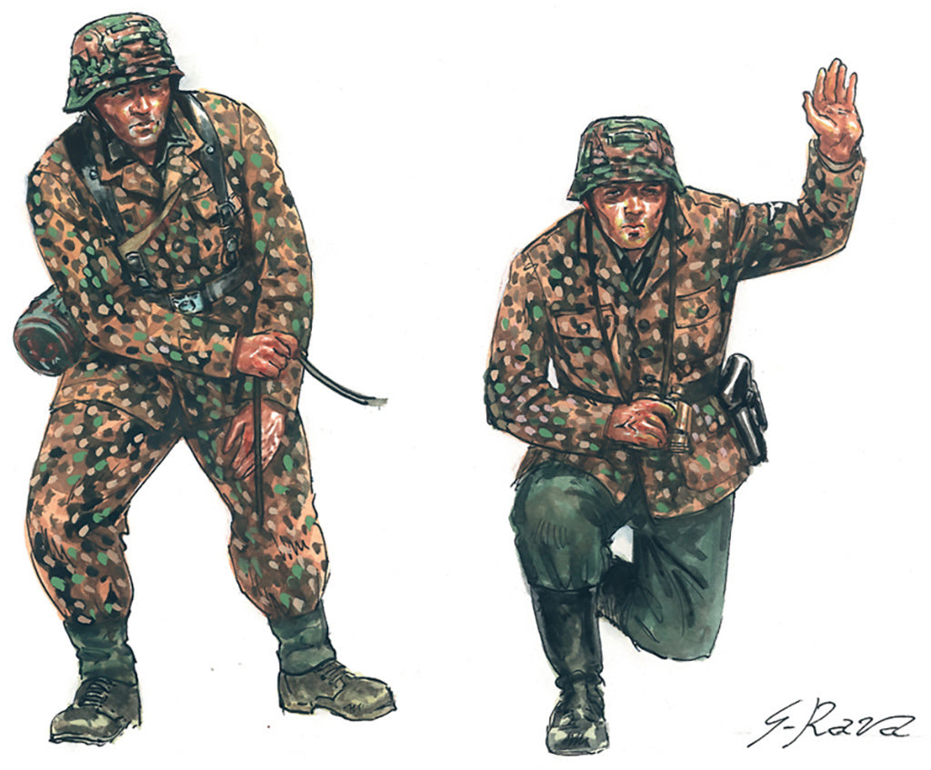 Italeri Wwii- German Pak40 At Gun W/Servants 6096