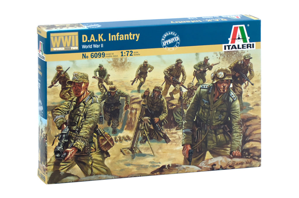 Italeri Wwii - Dak Infantry 6099