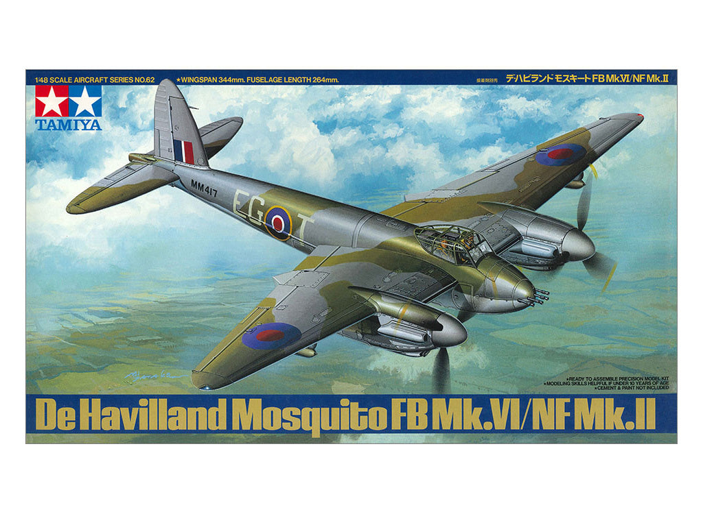 Tamiya 1/48 De Havilland Mosquito Fb Vi/Nf Ii 61062