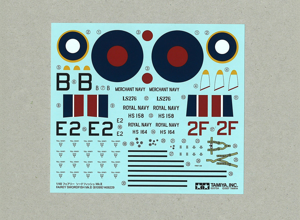 Tamiya Fairey Swordfish Mk.Ii 61099
