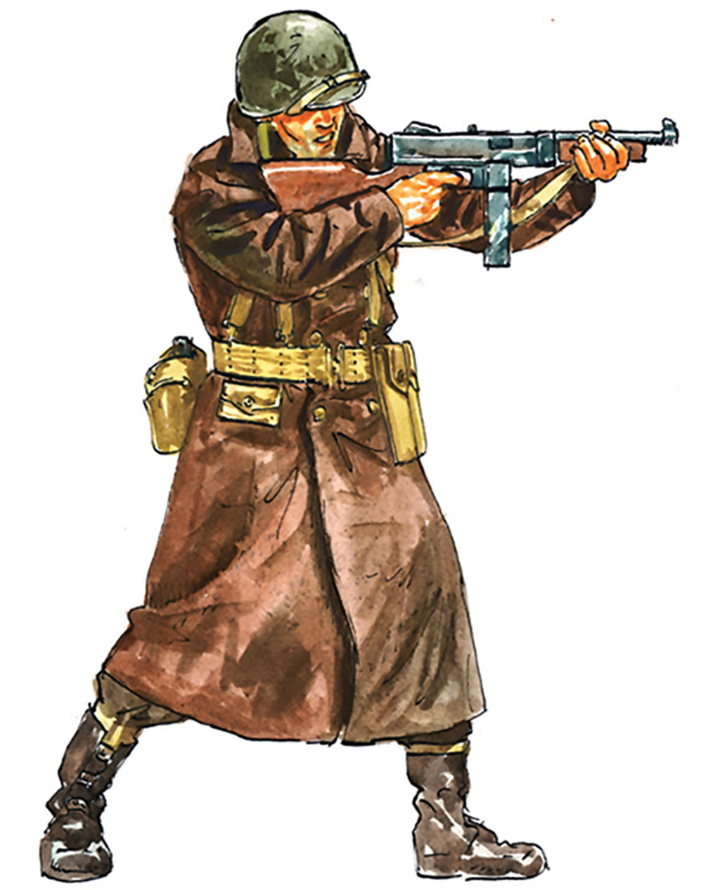 Italeri Us Infantry Ww2 (Winter Uniform) 6133