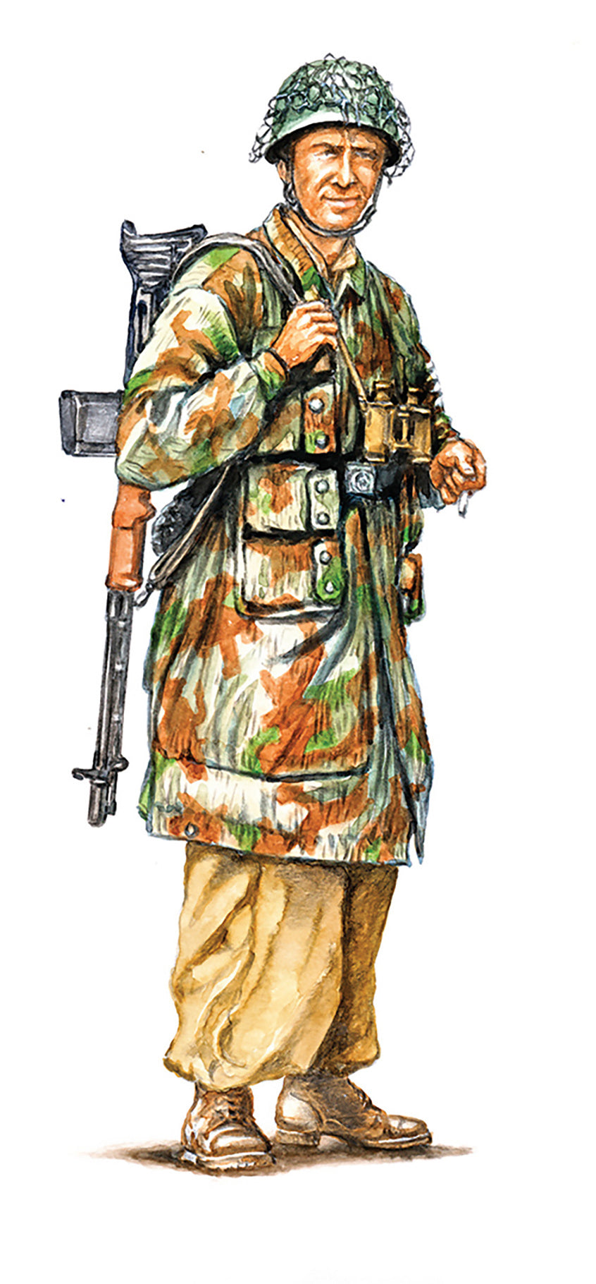 Italeri Wwii- German Paratroopers (Tropical Uniform) 6134