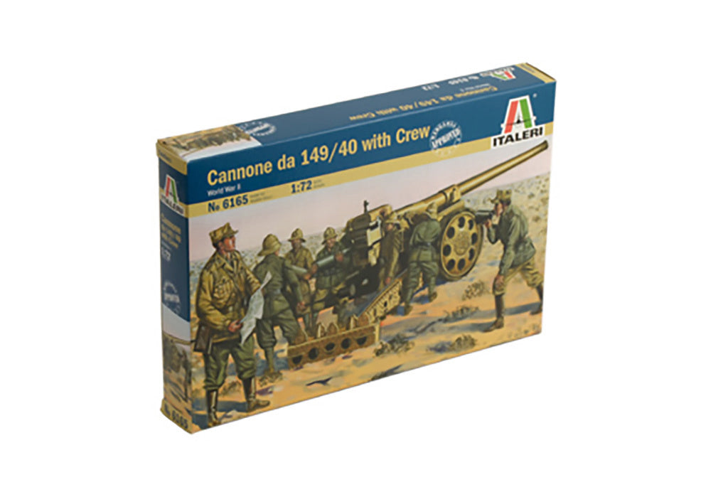 Italeri Wwii- Cannone Da 149/40 With Crew