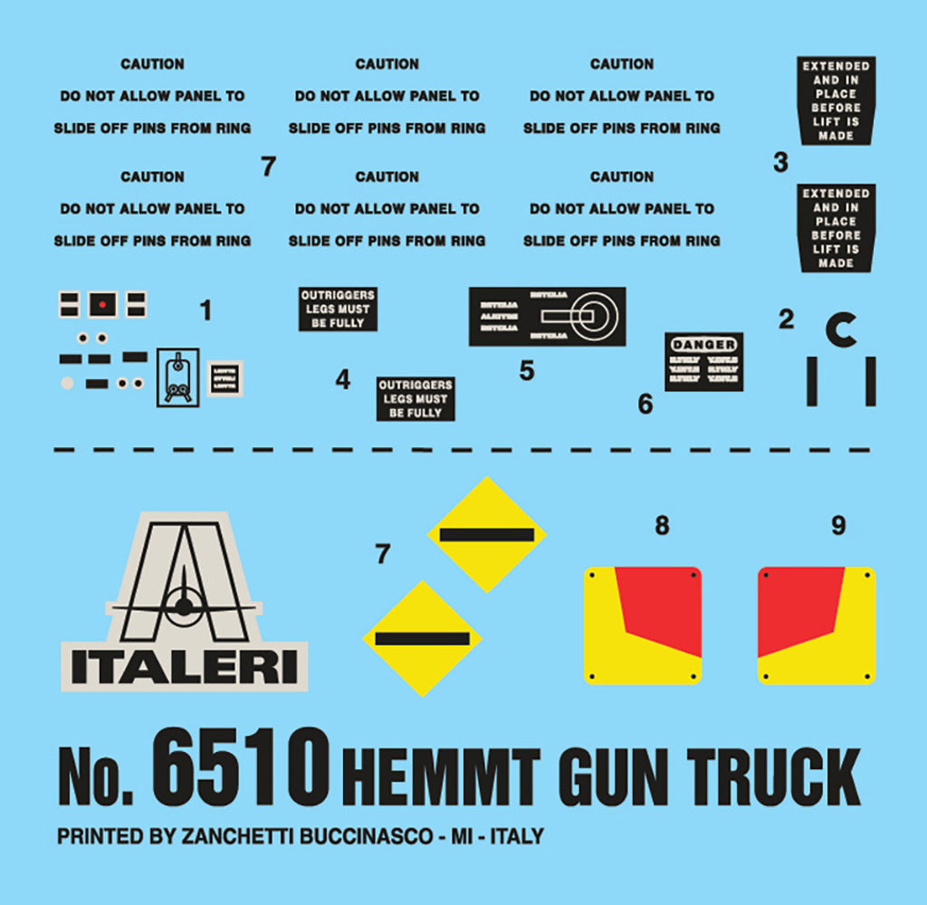 Italeri M985 Hemtt Gun Truck 6510