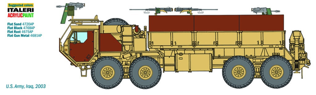 Italeri M985 Hemtt Gun Truck 6510