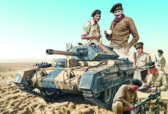 CRUSADER MK III WITH TANK CREW El Almn