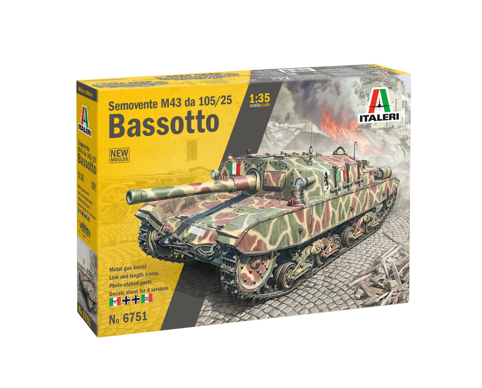 Italeri Semovente M43 “Bassotto”