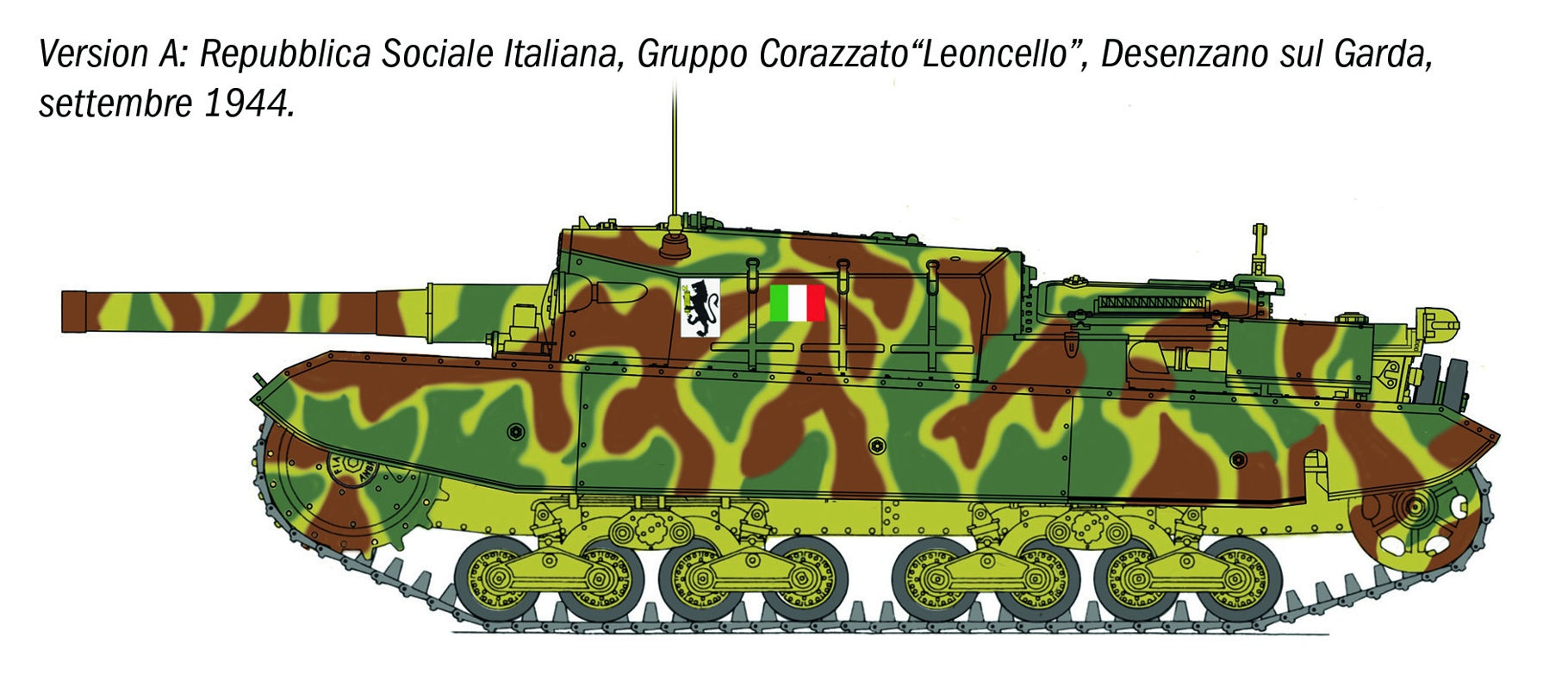 Italeri Semovente M43 “Bassotto”