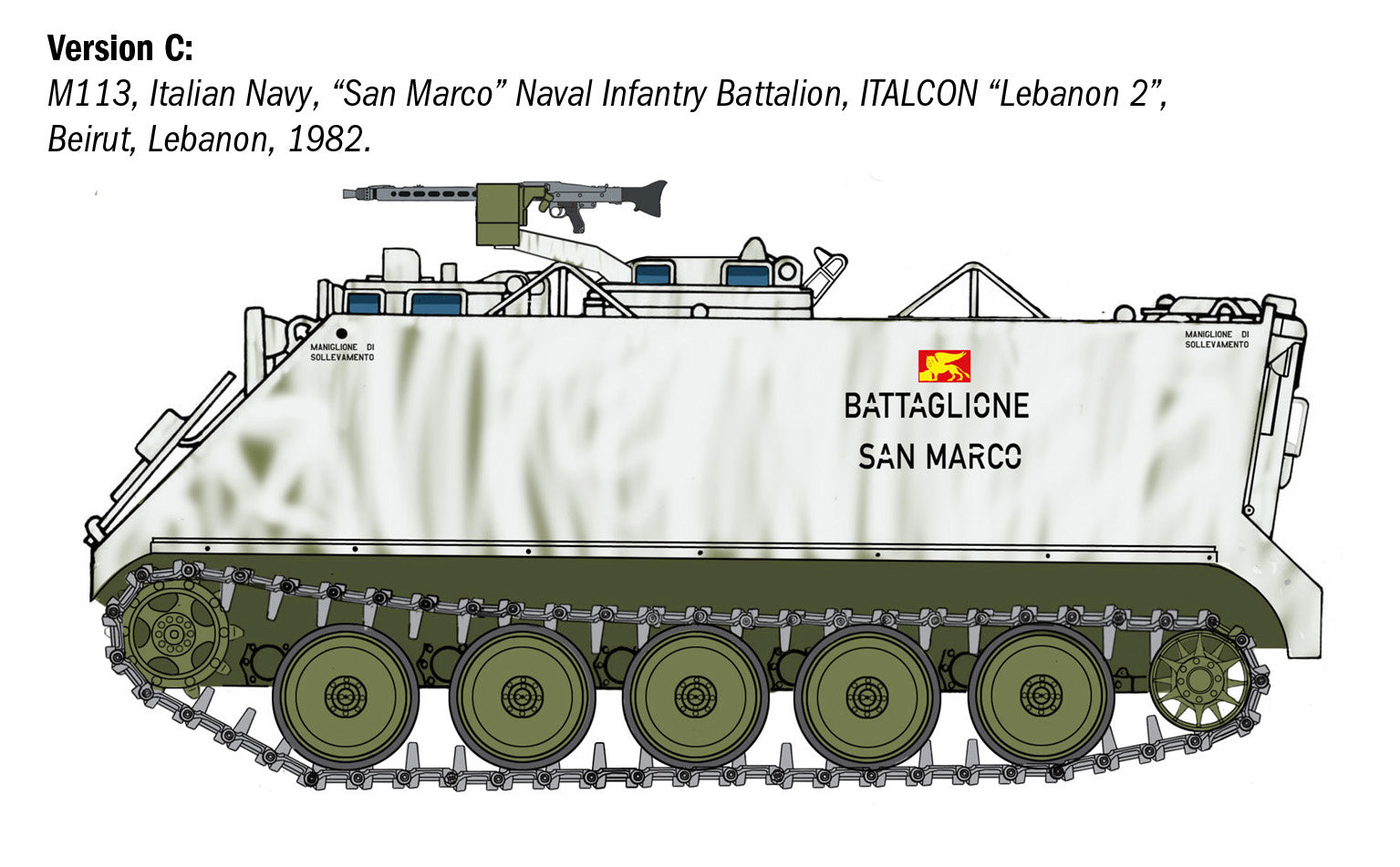 Italeri M113 Armoured Personnel Carriers - 6753