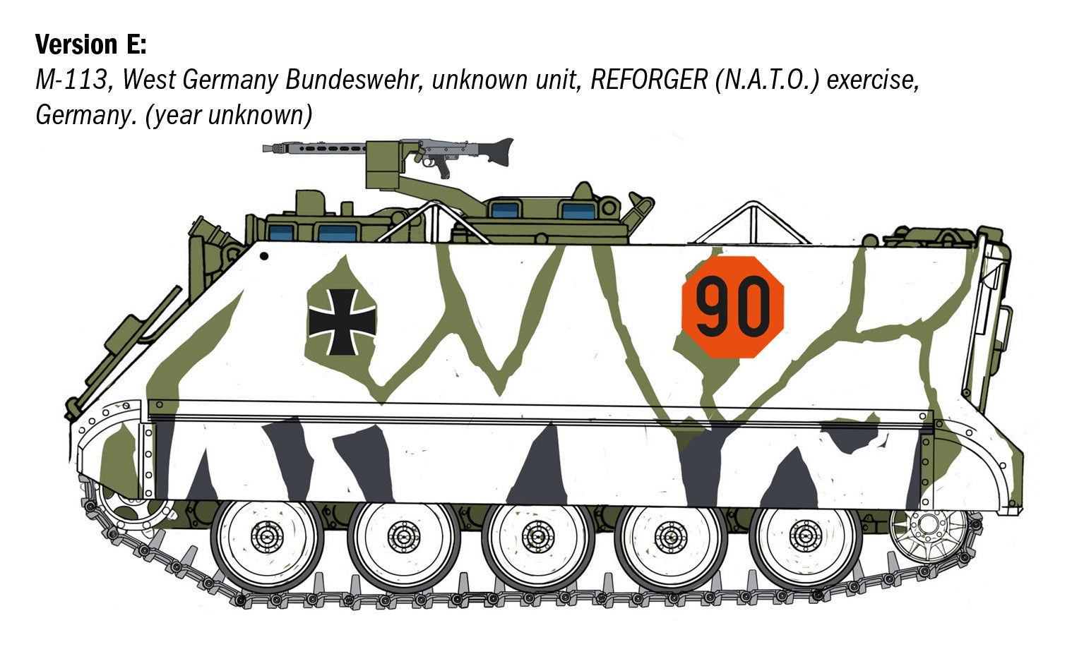 Italeri M113 Armoured Personnel Carriers - 6753