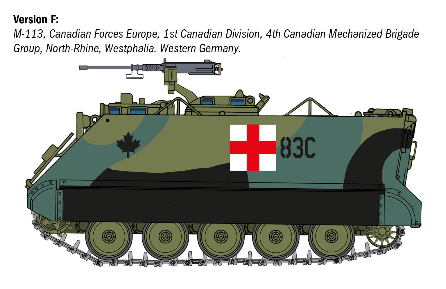 Italeri M113 Armoured Personnel Carriers - 6753