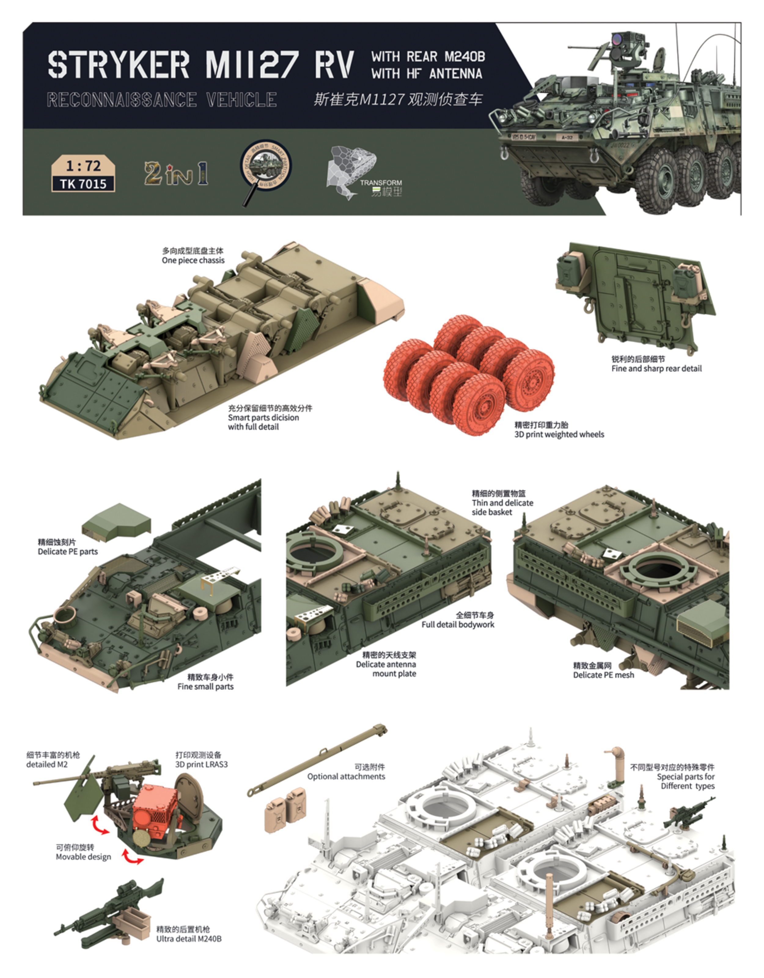 TK7015 Stryker M1127 RV