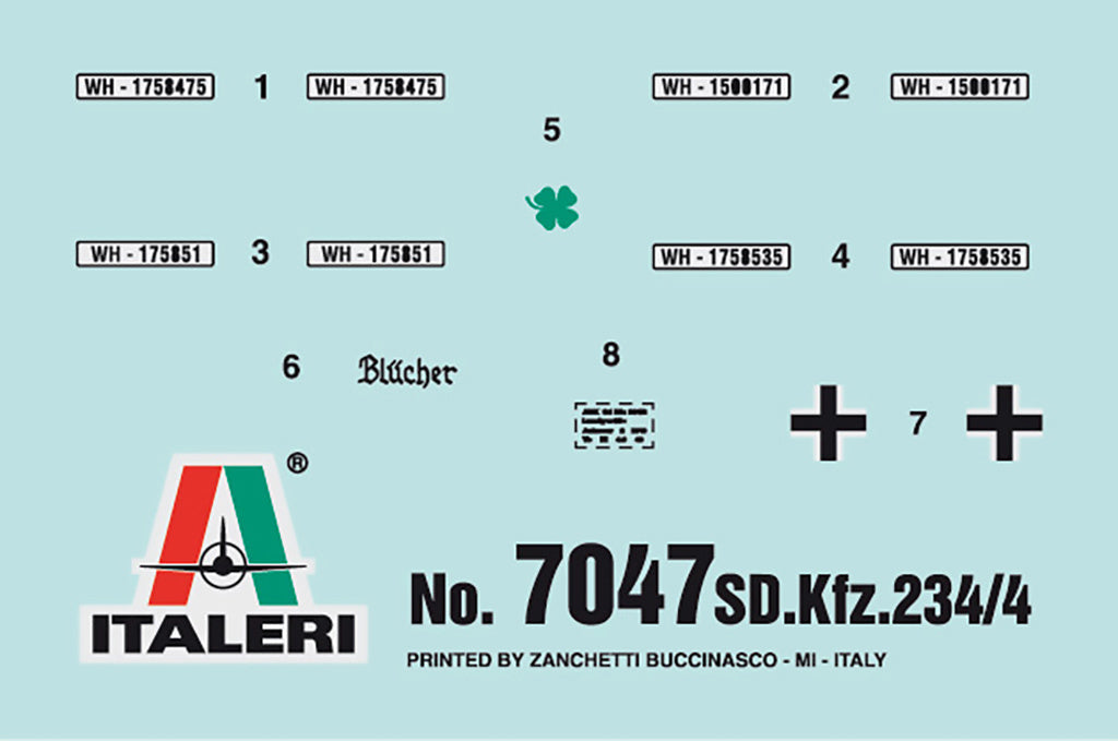 Italeri Sd. Kfz. 234/4 7047