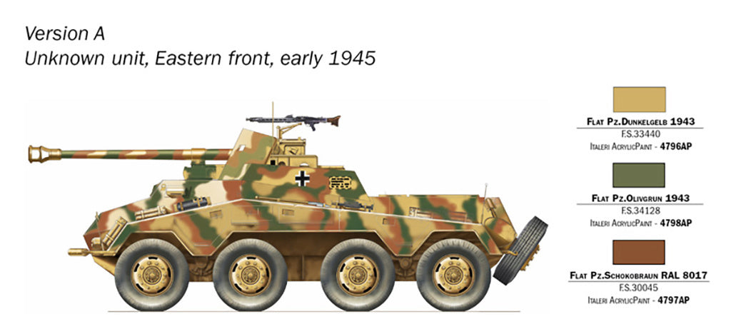 Italeri Sd. Kfz. 234/4 7047