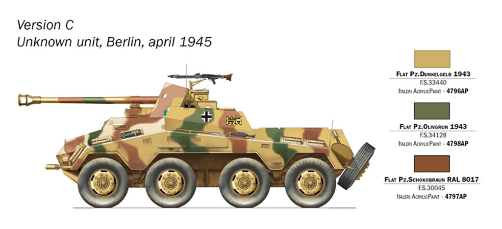 Italeri Sd. Kfz. 234/4 7047
