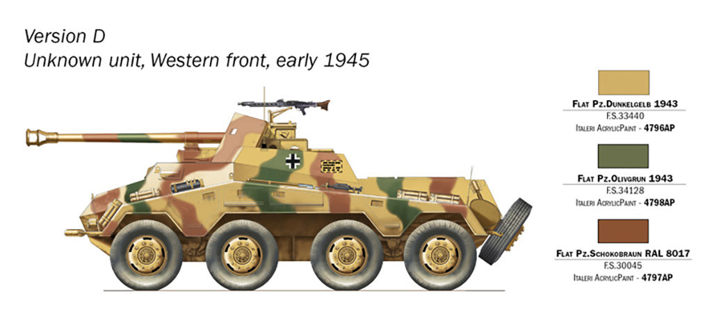 Italeri Sd. Kfz. 234/4 7047