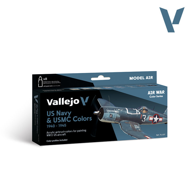 AV Vallejo Model Air Set - USN Aircraft Set (x8)