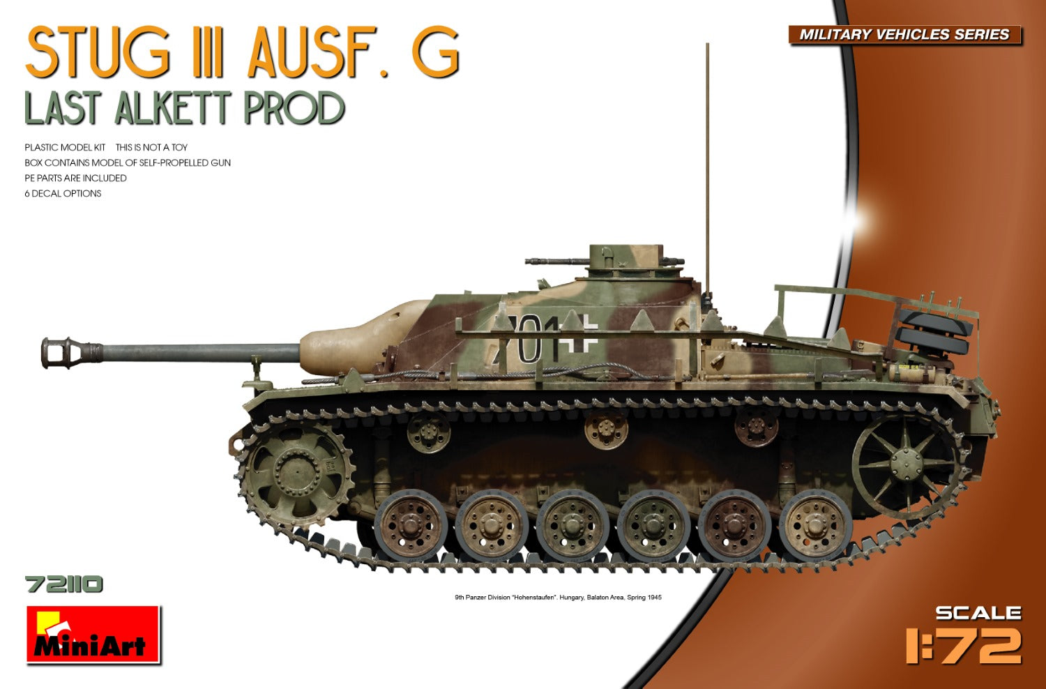 Miniart 1:72 - StuG III Ausf G Last Alkett Prod